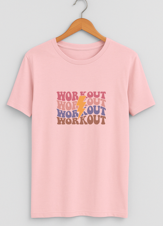 Pink Workout T-Shirt